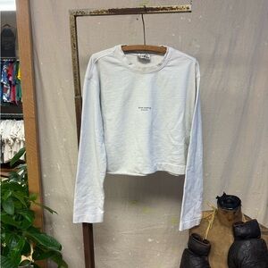 Acne Studios Cream Long Sleeve Top